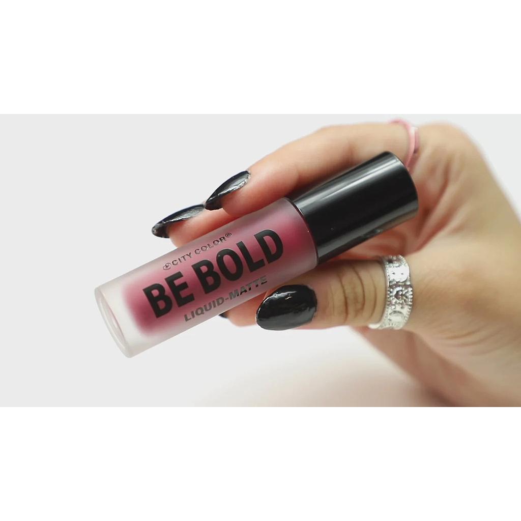 City Color Labial Matte Burgundy