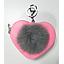 Monedero de Goma Corazon Pink