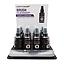 City Color Display 24 Unidades Limpiador De Brochas Liquido