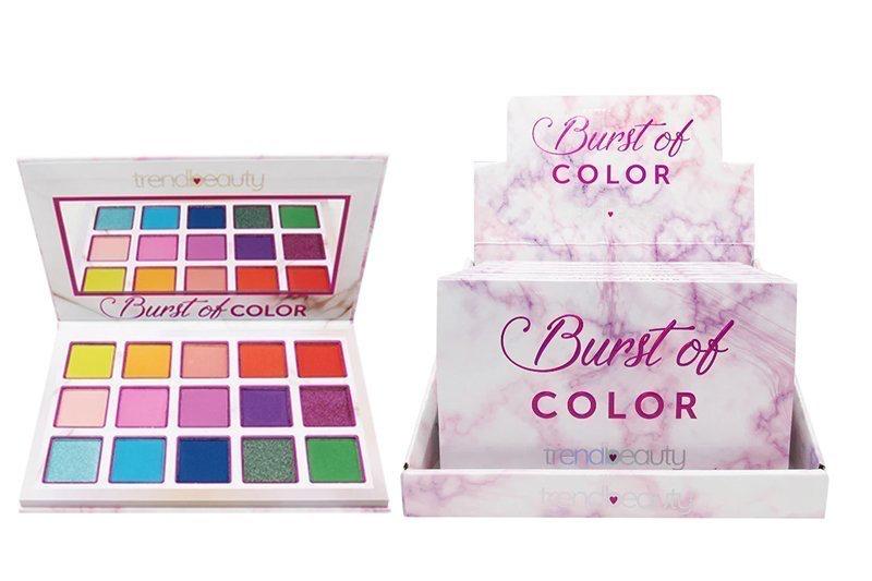 Trend Beauty - Burst of color  Display 12 unidades