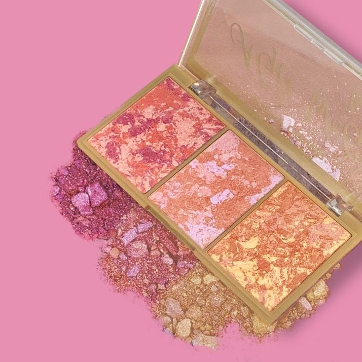 City Color Display 24 Unidades A Glow We Go Blush Trio