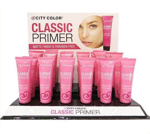 City Color Display 24 Unidades Classic Face Primer