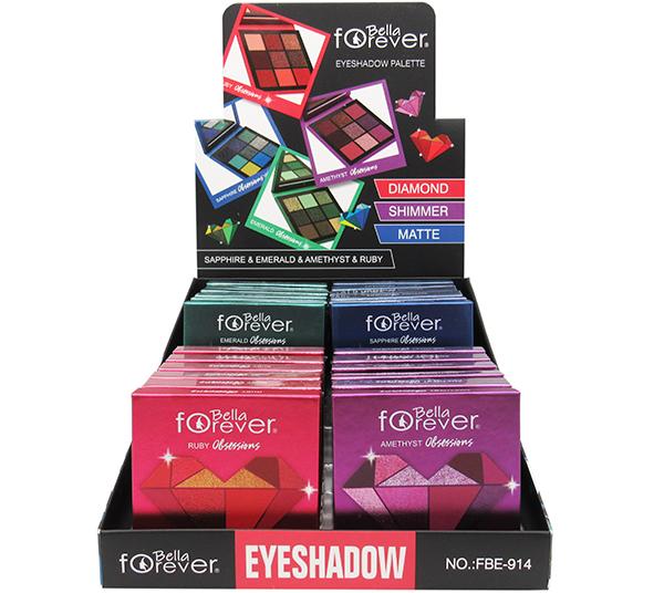 Bella Forever - Display 24 Sombras Obsessions