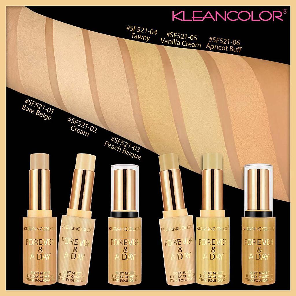 Kleancolor Display 24 Unidades Bases Forever & A Day