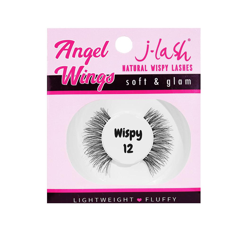 J-Lash Display 12 Unidades Pestañas Angel Wings Wispy 12