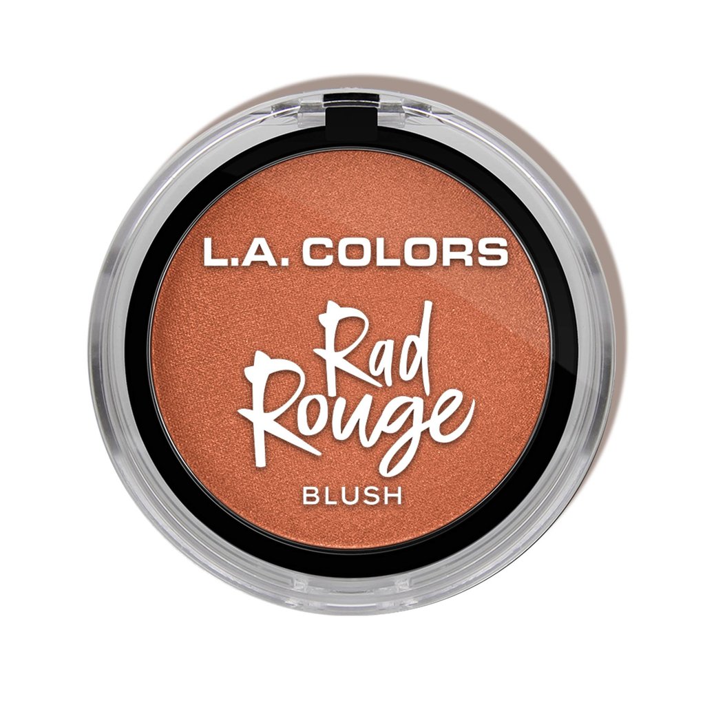 L.A. Colors - 12 Unidades Blush 727 For Sure Rad Rouge