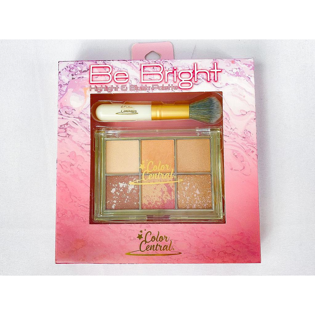 Color Central - Display 12 Unidades Be Bright Highlight & Blush