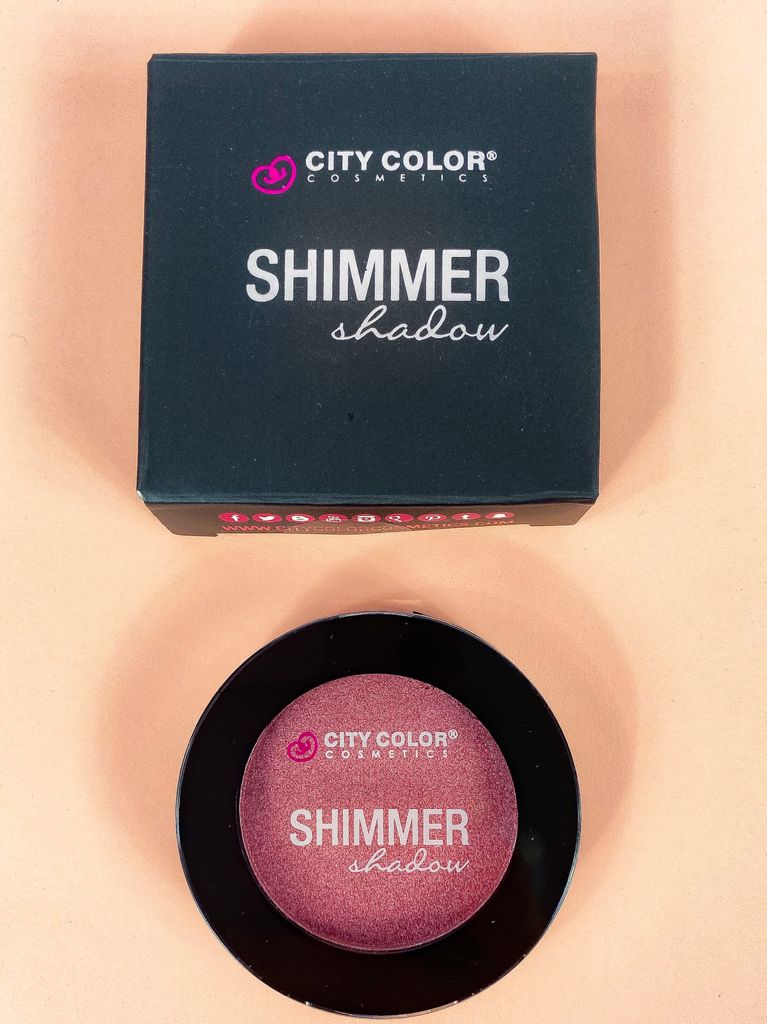 City Color - Display 12 Unidades Shimmer Shadow Ladylike