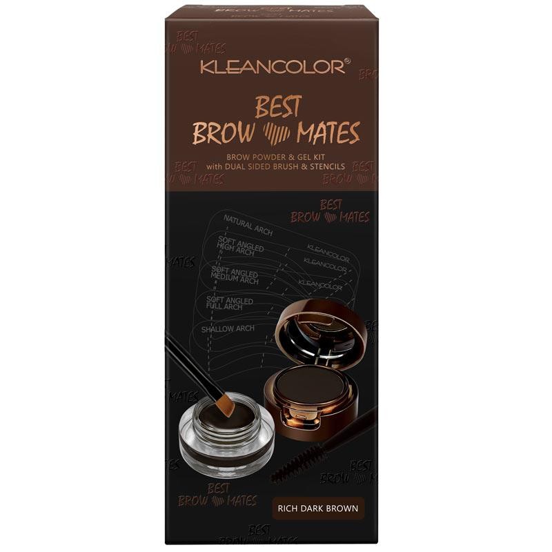 Kleancolor Best Brow Mates Ash Medium Brown