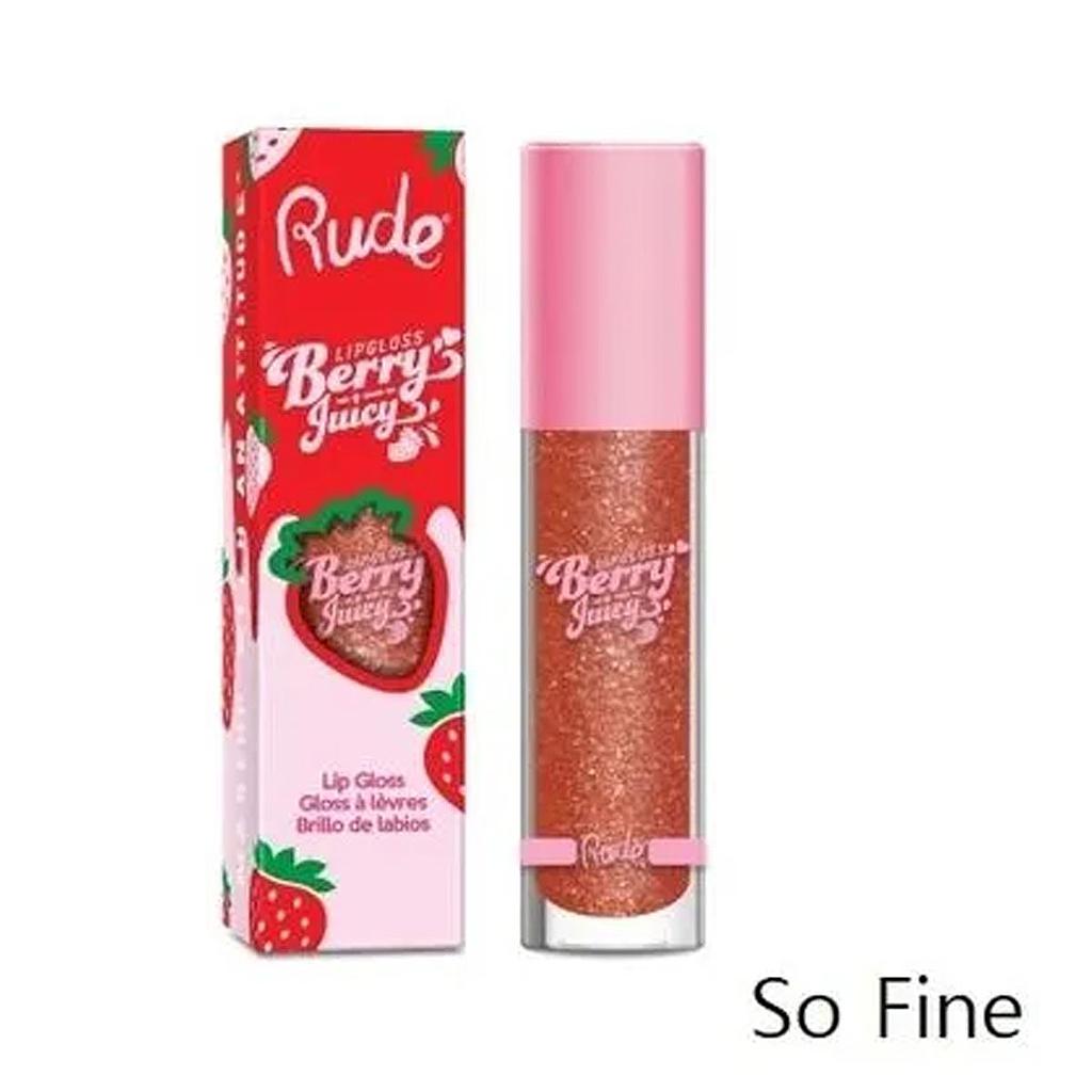 Rude Berry Juicy Color So Fine 12 Unidades