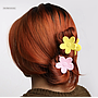 J-Lash - Flower Hair Clips 2pc